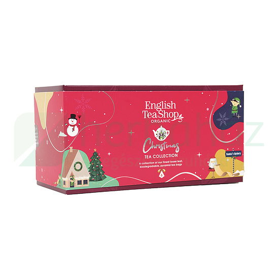 BIO ETS 6 XMAS TREE COLLECTION RED KARÁCSONYI FIGURÁS TEAVÁLOGATÁS PIRAMIS FILTER 6DB