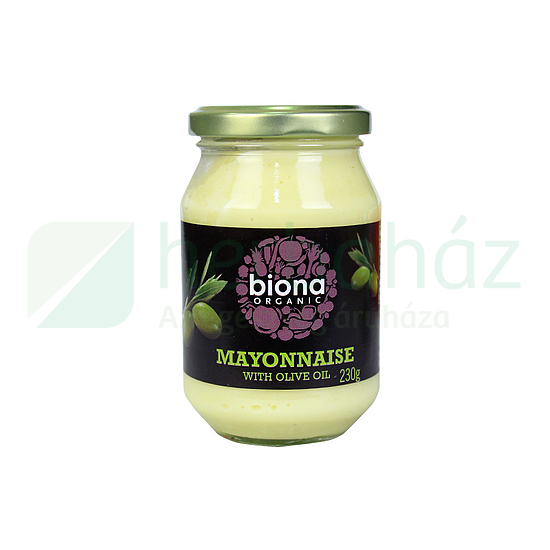 BIO GLUTÉNMENTES BIONA MAJONÉZ OLÍVÁS 230G