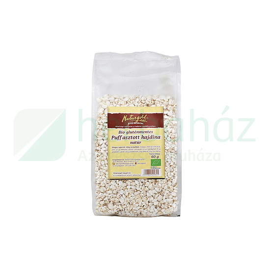 BIO GLUTÉNMENTES NATURGOLD PUFFASZTOTT HAJDINA NATÚR 60G
