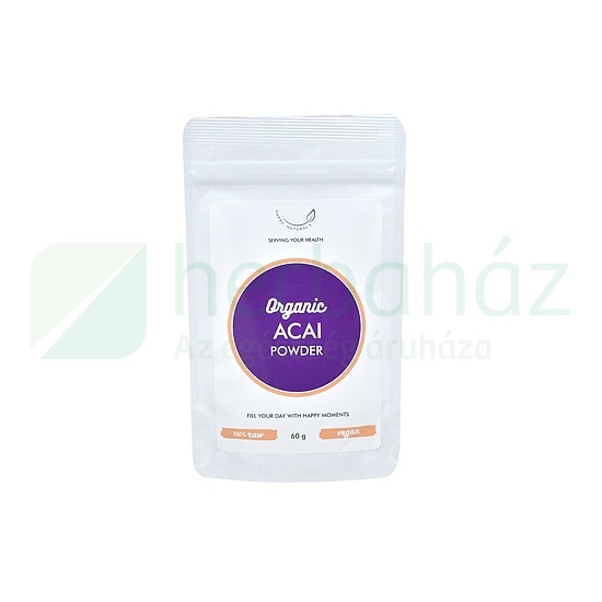 BIO HAPPY NATURALS ORGANIC ACAI POR 60G