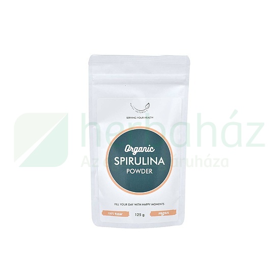 BIO HAPPY NATURALS ORGANIC SPIRULINA POR 125G