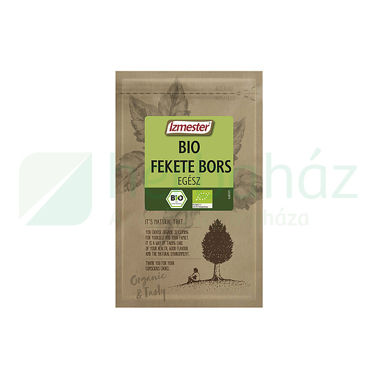 BIO ÍZMESTER FEKETE BORS EGÉSZ 20G