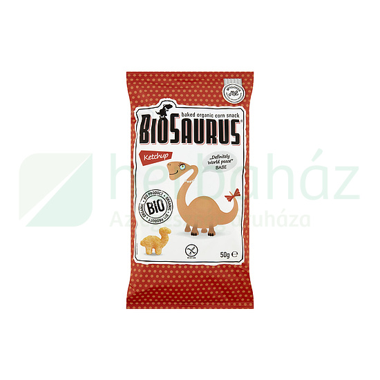 BIO MCLLOYDS BABE KUKORICÁS SNACK KETCHUPOS 50G