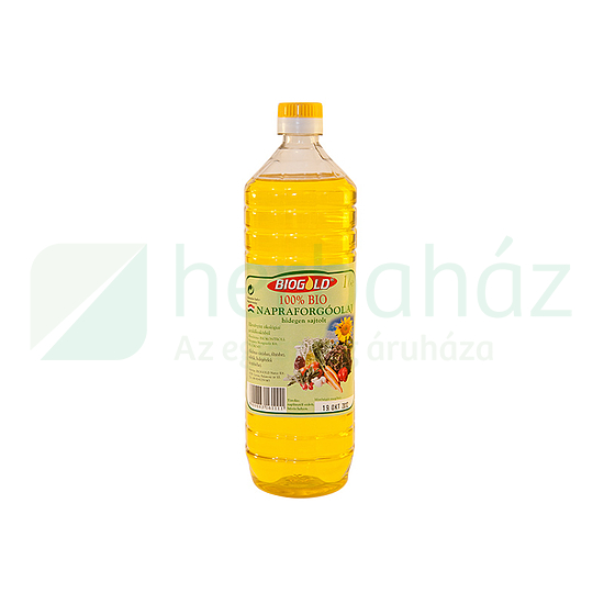 BIO BIOGOLD 100% HIDEGEN SAJTOLT NAPRAFORGÓOLAJ 1000ML