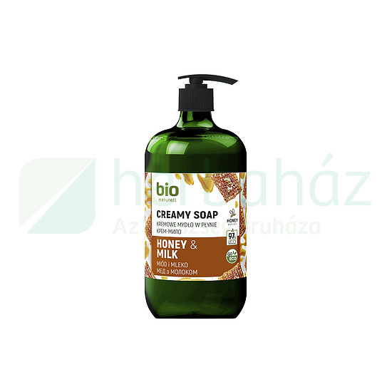 BIO NATURELL FOLYÉKONY KRÉMSZAPPAN MÉZ ÉS TEJ ILLATÚ 946ML