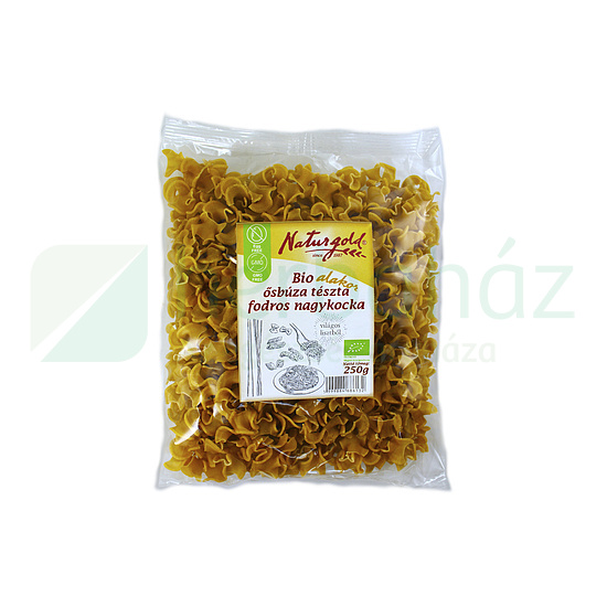 BIO NATURGOLD ALAKOR TÉSZTA FODROS NAGYKOCKA ŐSBÚZA 250G