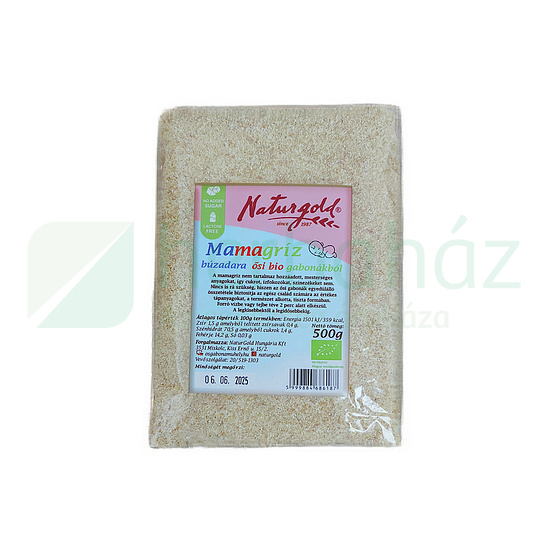 BIO NATURGOLD MAMAGRÍZ BÚZADARA ŐSI GABONÁKBÓL 500G