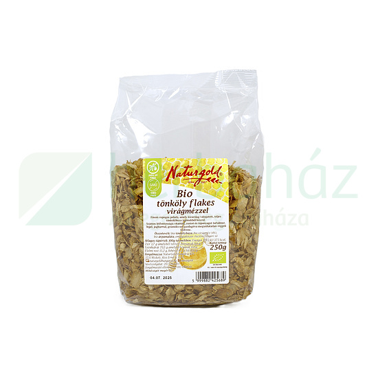 BIO NATURGOLD TÖNKÖLY FLAKES MÉZES 250G