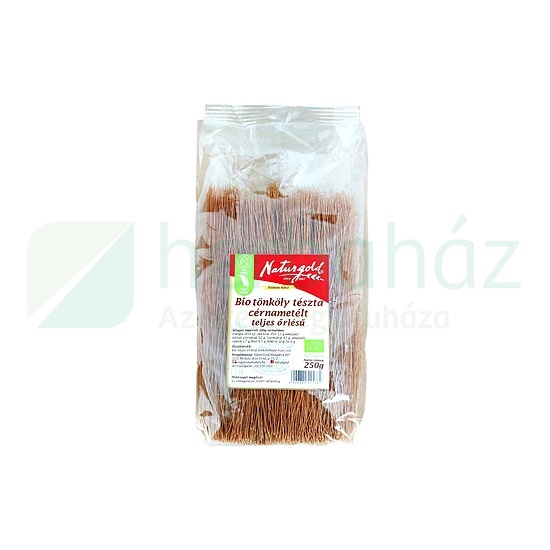 BIO NATURGOLD TÖNKÖLY TÉSZTA CÉRNAMETÉLT TELJES ŐRLÉSŰ 250G