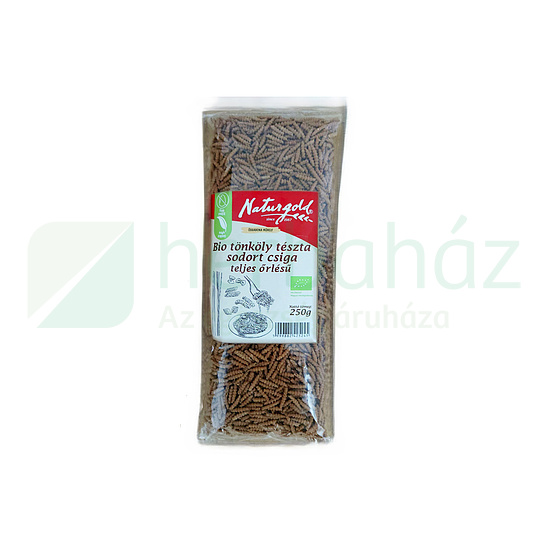 BIO NATURGOLD TÖNKÖLY TÉSZTA SODORT CSIGA TELJES ŐRLÉSŰ 250G