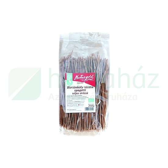BIO NATURGOLD TÖNKÖLY TÉSZTA SPAGETTI TELJES ŐRLÉSŰ 250G
