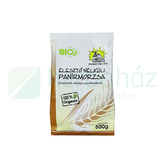 BIO PISZKEI ÉLESZTŐ NÉLKÜLI PANÍRMORZSA /90NAP/ 500G