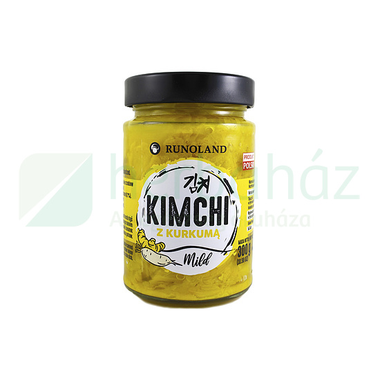BIO RUNOLAND KIMCHI KURKUMÁVAL NEM CSÍPŐS 300G