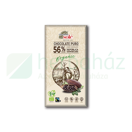 BIO SOLÉ ÉTCSOKOLÁDÉ 56%100G