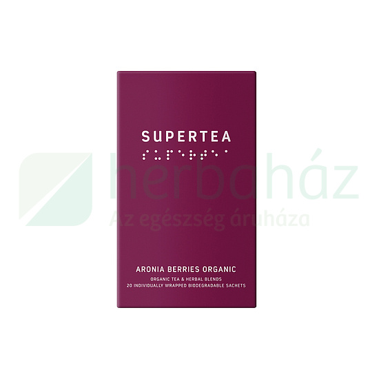 BIO SUPERTEA ARÓNIA BERRIES ZÖLD TEA FILTERES 20DB