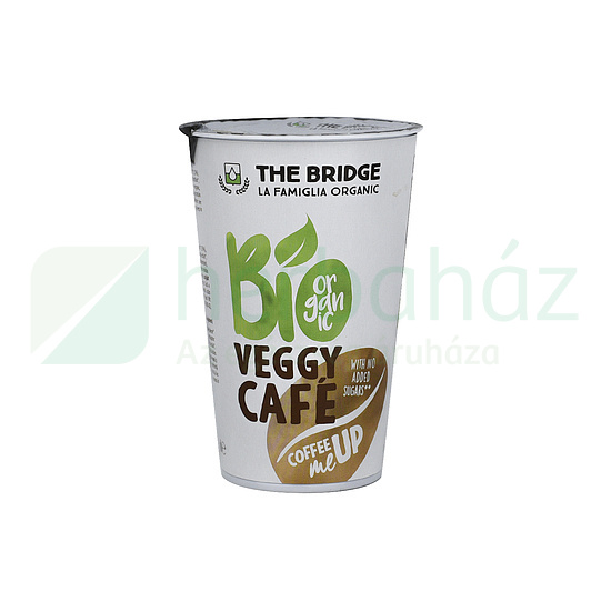 BIO THE BRIDGE VEGGY CAFE MANDULÁS ÉS KÁVÉS RIZSITAL 220ML