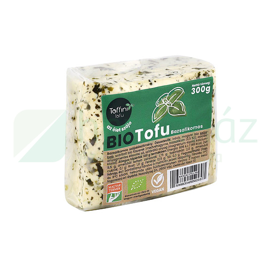 BIO TOFU ZACSKÓS BAZSALIKOMOS 300G [H]