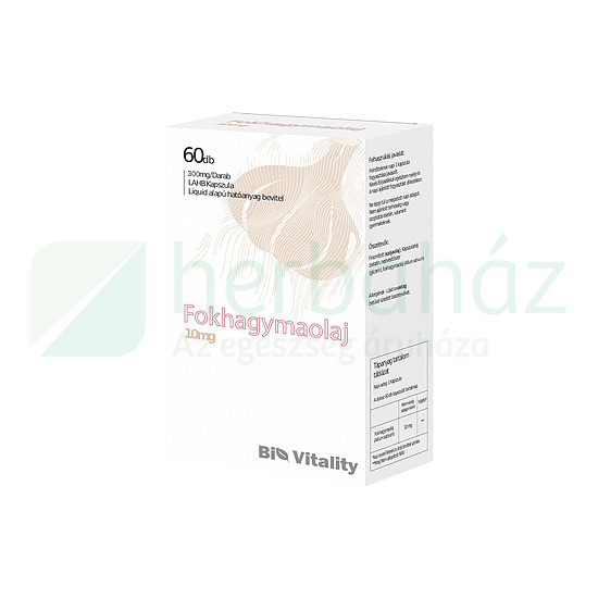 BIO VITALITY FOKHAGYMAOLAJ KAPSZULA 60DB