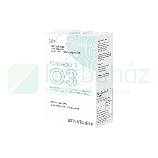 BIO VITALITY OMEGA 3 O3  30DB