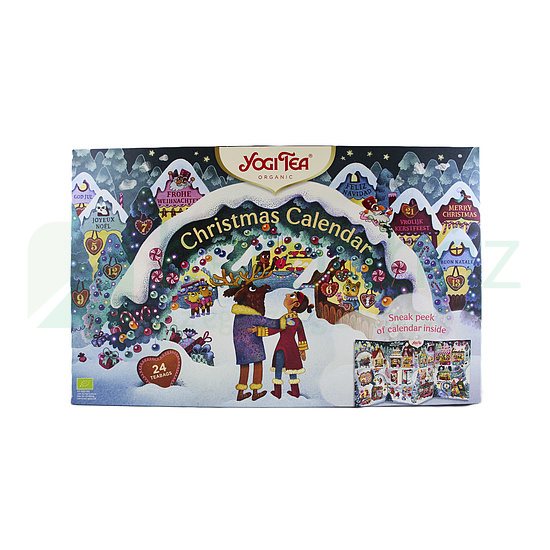 BIO YOGI TEA ADVENTI NAPTÁR TEAVÁLOGATÁS FILTERES 24DB