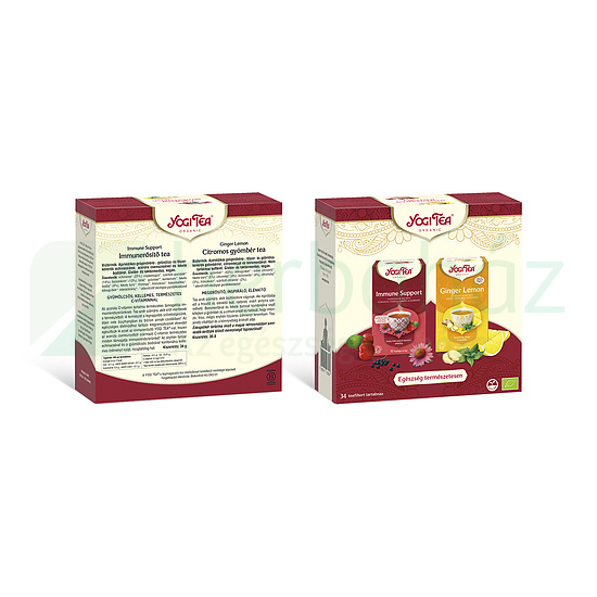 BIO YOGI TEA EGÉSZSÉG TERMÉSZETESEN SZETT 34DB