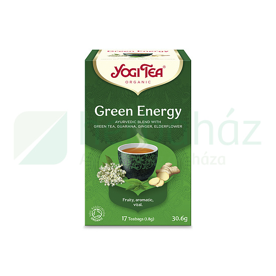 BIO YOGI TEA ENERGIZÁLÓ ZÖLD TEA 17DB