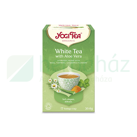 BIO YOGI TEA FEHÉR ALOE VERÁVAL 17DB