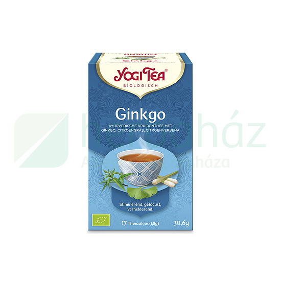 BIO YOGI TEA GINKGO AJURVÉDIKUS FILTERES 17DB