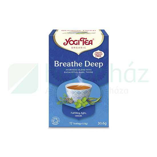 BIO YOGI TEA MÉLY LÉLEGZET TEA 17DB