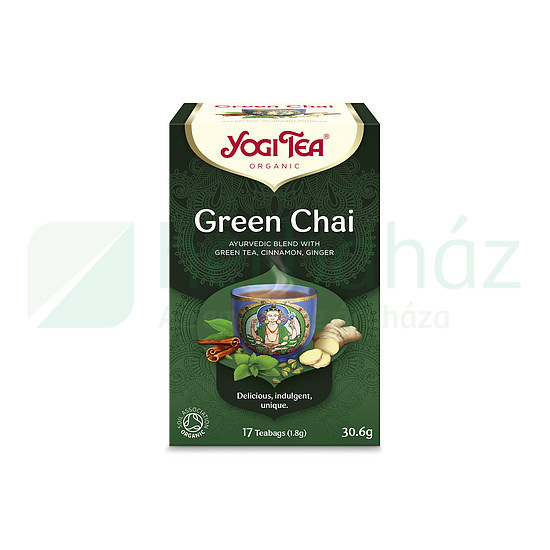 BIO YOGI TEA ZÖLD CHAI TEA 17DB