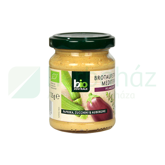 BIO ZENTRALE MEDITERRÁN KENYÉRPÁSTÉTOM 125G