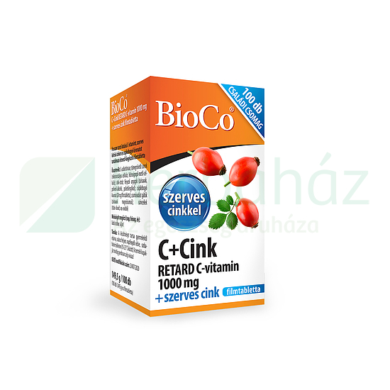 BIOCO C+CINK RETARD C-VITAMIN 1000MG 100DB