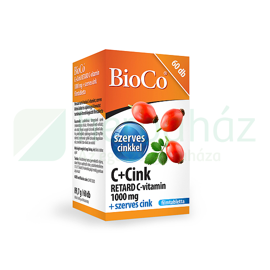 BIOCO C+CINK RETARD C-VITAMIN 1000MG 60DB