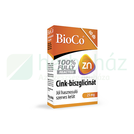 BIOCO CINK-BISZGLICINÁT 25MG 60DB