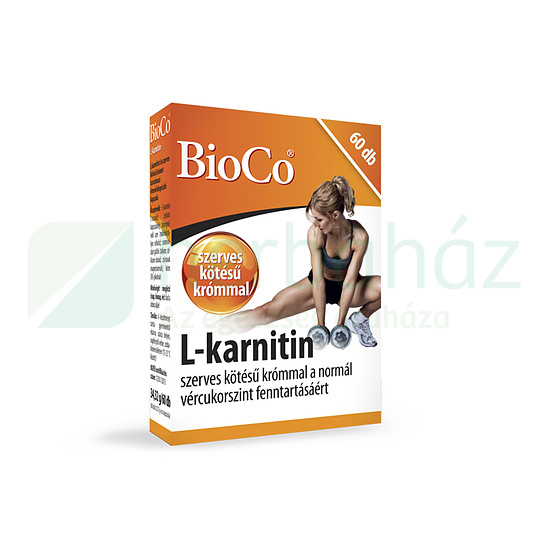 BioCo L-karnitin kapszula mg 60db