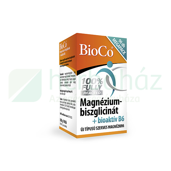 BIOCO MAGNÉZIUM-BISZGLICINÁT+BIOAKTÍV B6 MEGAPACK TABLETTA 90DB