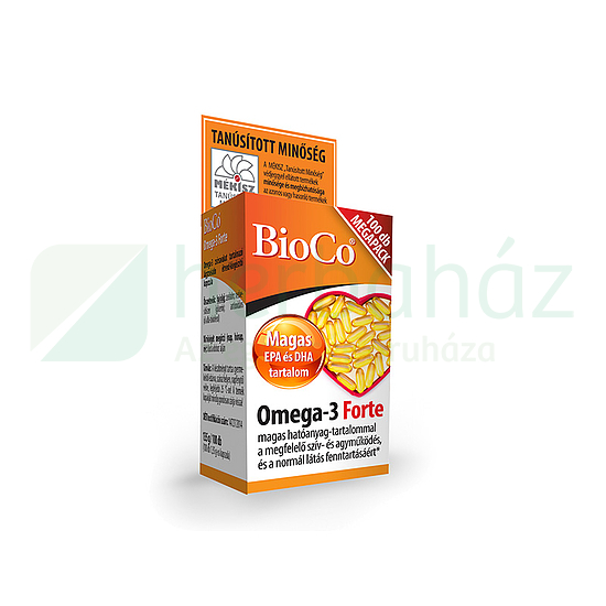 BIOCO OMEGA-3 FORTE KAPSZULA MEGAPACK 100DB