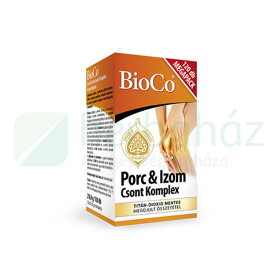 BIOCO PORC-IZOM CSONT KOMPLEX KONDROITINNEL 120DB