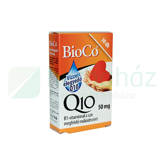 BIOCO Q10 50MG VÍZOLDÉKONY KAPSZULA 30DB