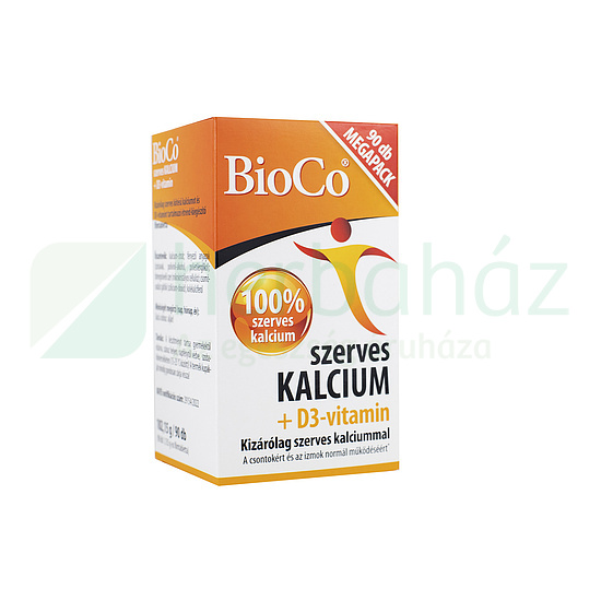 BIOCO SZERVES KALCIUM + D3-VITAMIN 90DB