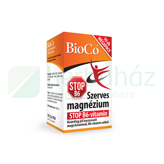 BIOCO SZERVES MAGNÉZIUM STOP B6-VITAMIN 90DB