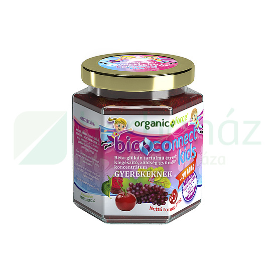 BIOCONNECT KIDS PURE BÉTA-GLÜKÁN ÉTREND-KIEGÉSZÍTŐ GYEREKEKNEK 210G