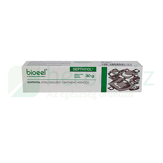 BIOEEL SEPTHYOL (ICHTHYOL 10%) KENŐCS 30G