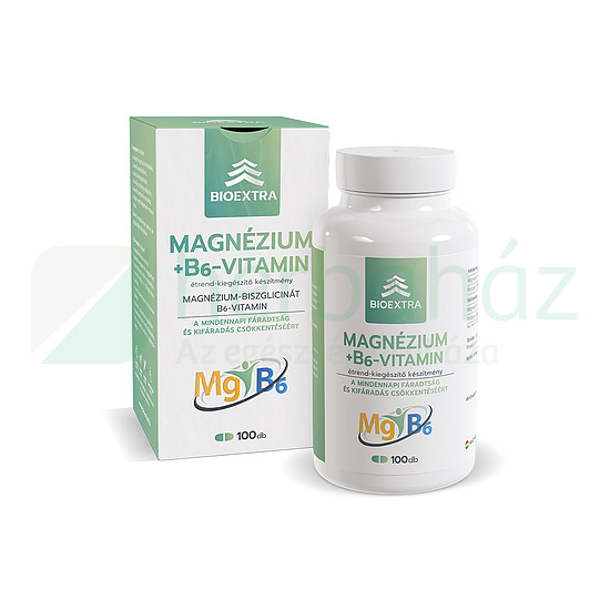 BIOEXTRA MAGNÉZIUM+B6 ÉTREND-KIEGÉSZÍTŐ FILMTABLETTA 100DB
