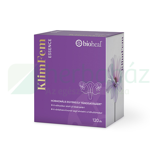 BIOHEAL KLIMFEM ESSENCE LÁGYKAPSZULA 120DB