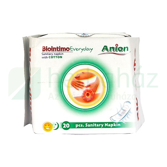 BIOINTIMO EVERYDAY ANION TISZTASÁGI BETÉT 20DB