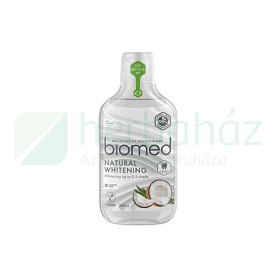 BIOMED NATURAL WHITENING SZÁJVÍZ 500ML