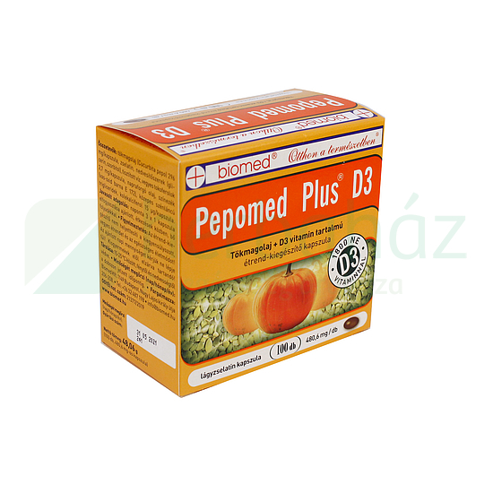 BIOMED PEPOMED PLUS D3 KAPSZULA 100DB