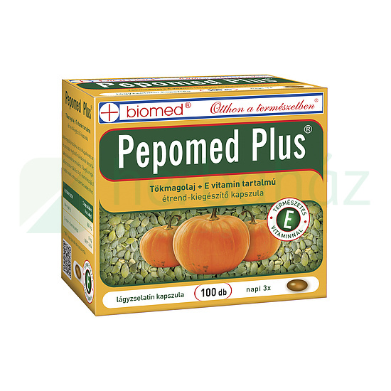 BIOMED PEPOMED PLUS KAPSZULA 100DB