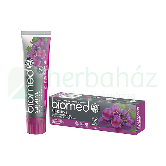 BIOMED SENSITIVE FOGKRÉM FLUORIDMENTES 100G